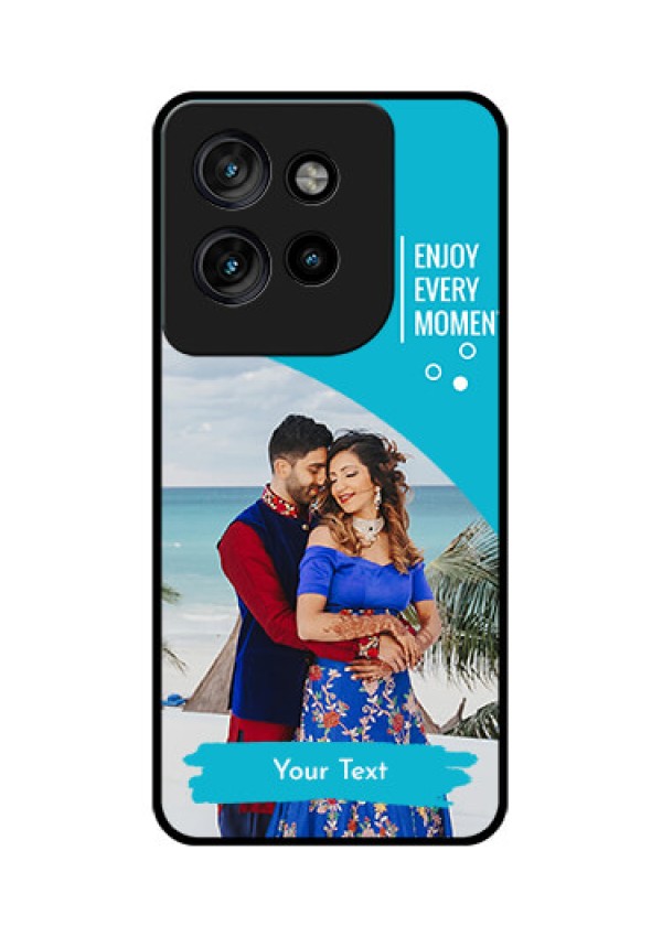 Motorola Edge 50 Neo Custom Glass Phone CaseHappy Moment Design