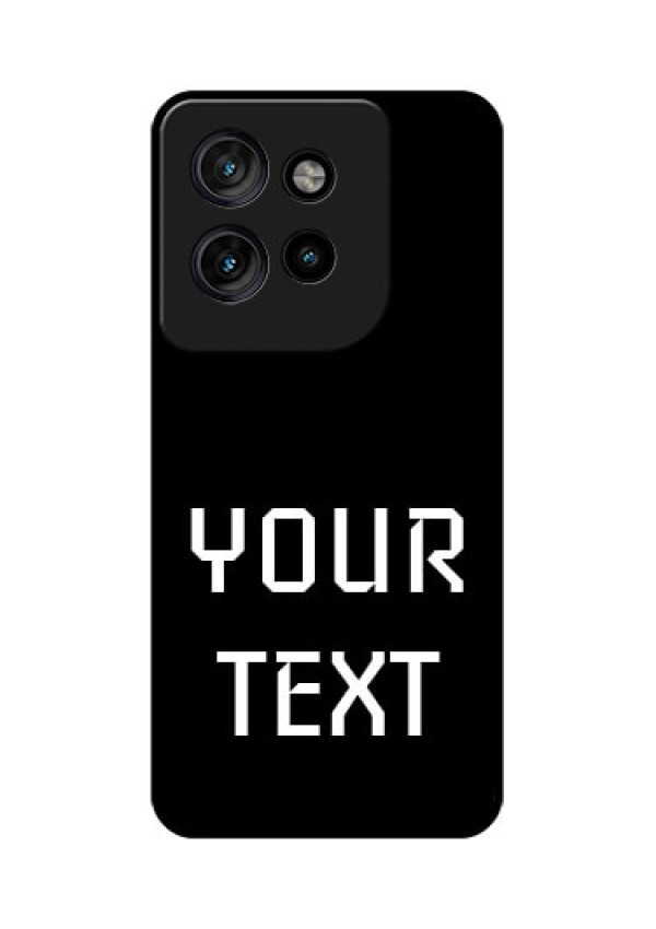 Motorola Edge 50 Neo Custom Glass Phone CaseYour Name Design