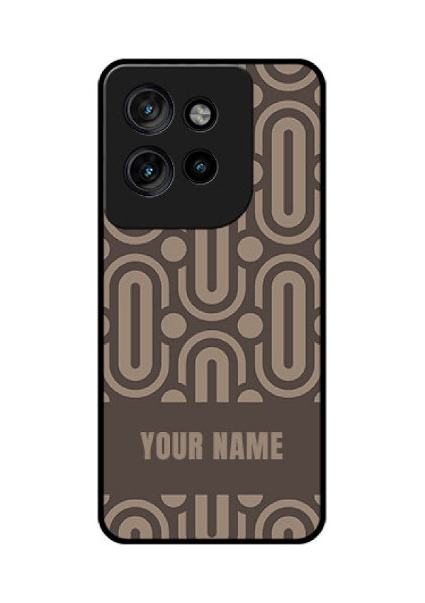 Motorola Edge 50 Neo Custom Glass Phone CaseCaptivating Zero Pattern Design