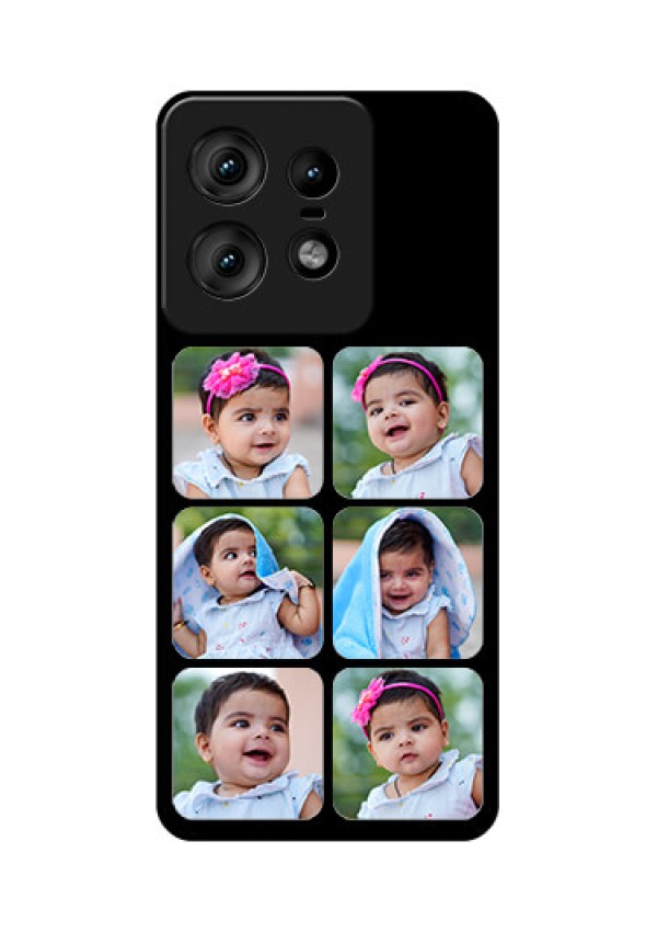 Motorola Edge 50 Pro 5G Custom Glass Phone CaseMultiple Pictures Design
