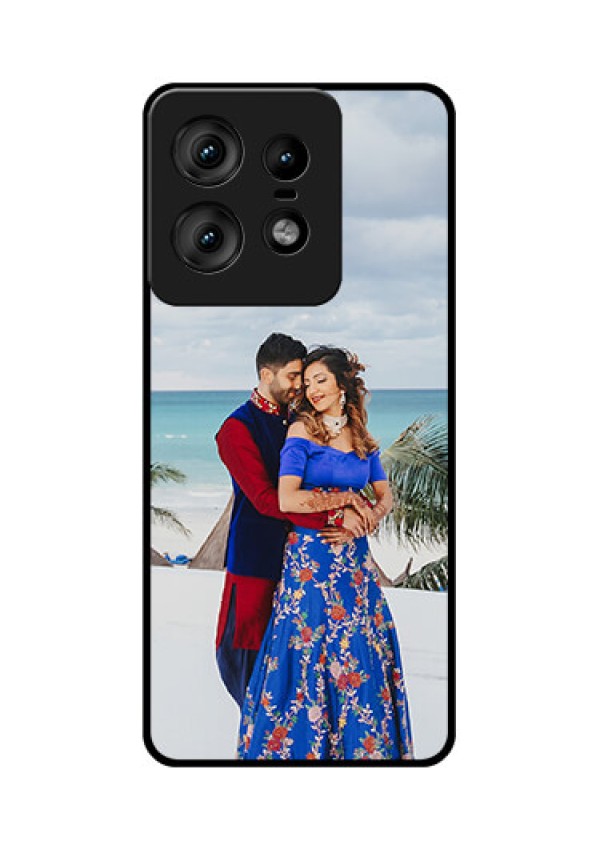 Motorola Edge 50 Pro 5G Custom Glass Phone CaseUpload Full Picture Design