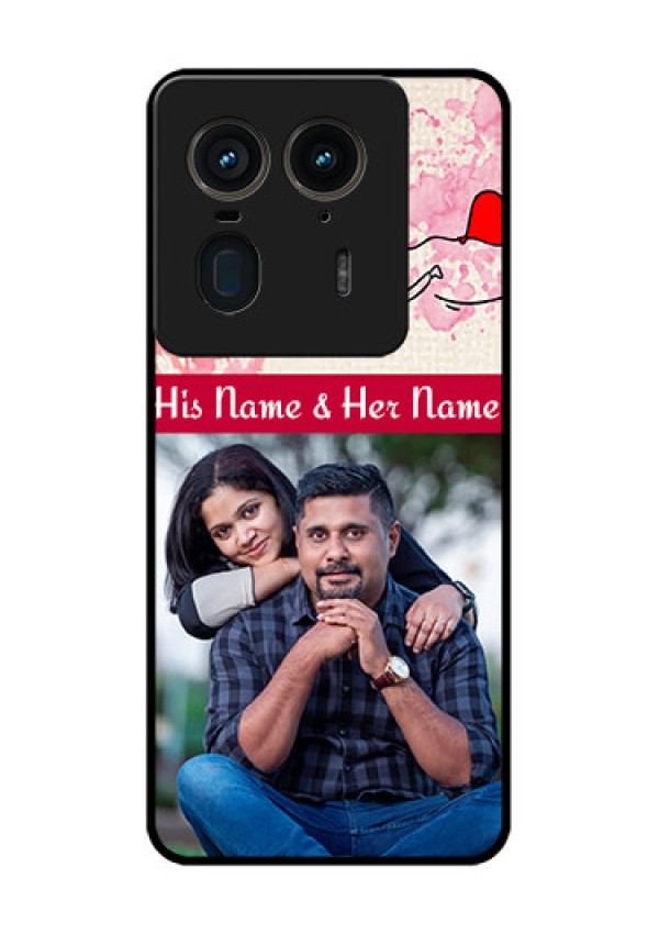 Motorola Edge 50 Ultra 5G Custom Glass Phone CaseYou And Me Case Design