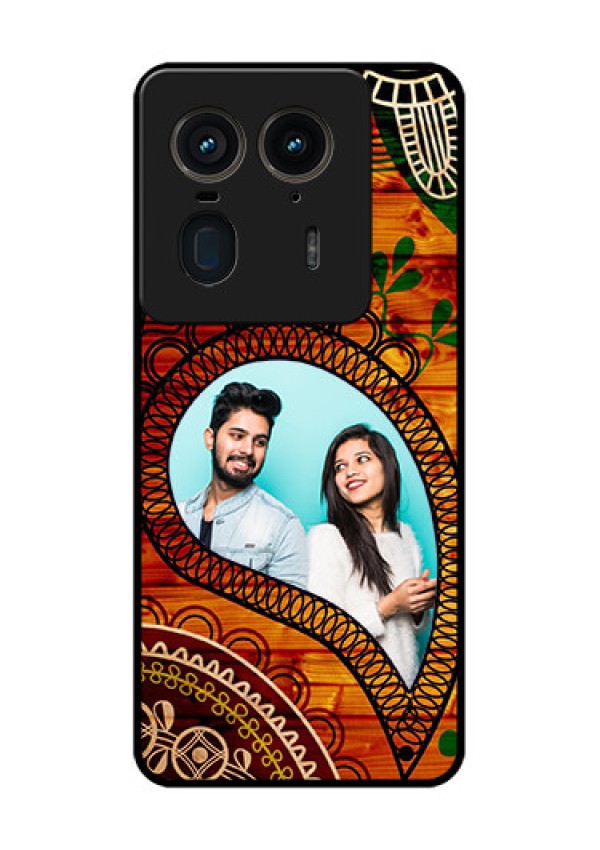 Motorola Edge 50 Ultra 5G Custom Glass Phone CaseAbstract Colorful Design