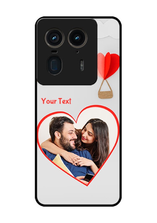 Motorola Edge 50 Ultra 5G Custom Glass Phone CaseParachute Love Design
