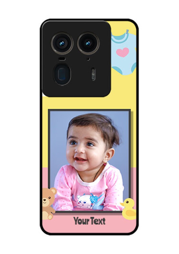 Motorola Edge 50 Ultra 5G Custom Glass Phone CaseKids 2 Color Design