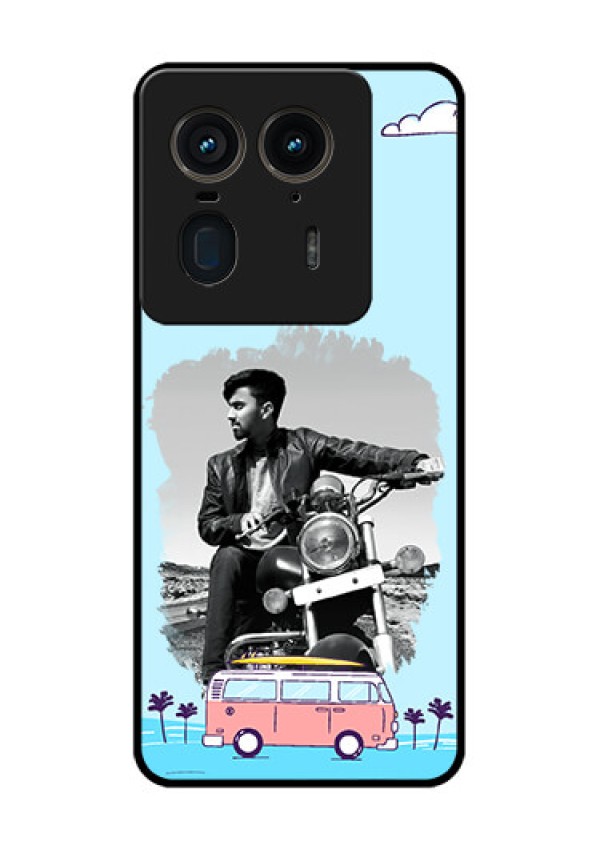 Motorola Edge 50 Ultra 5G Custom Glass Phone CaseTravel and Adventure Design