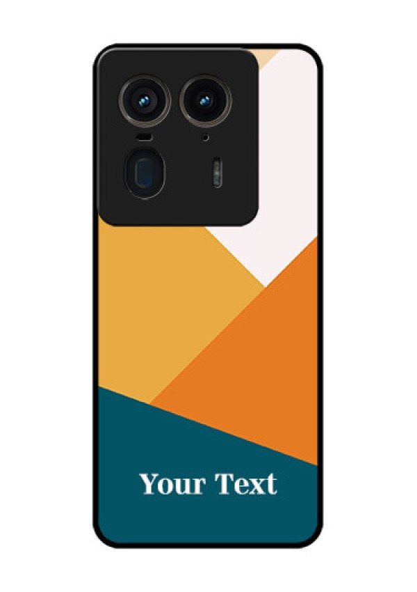 Motorola Edge 50 Ultra 5G Custom Glass Phone CaseStacked Multi - Colour Design