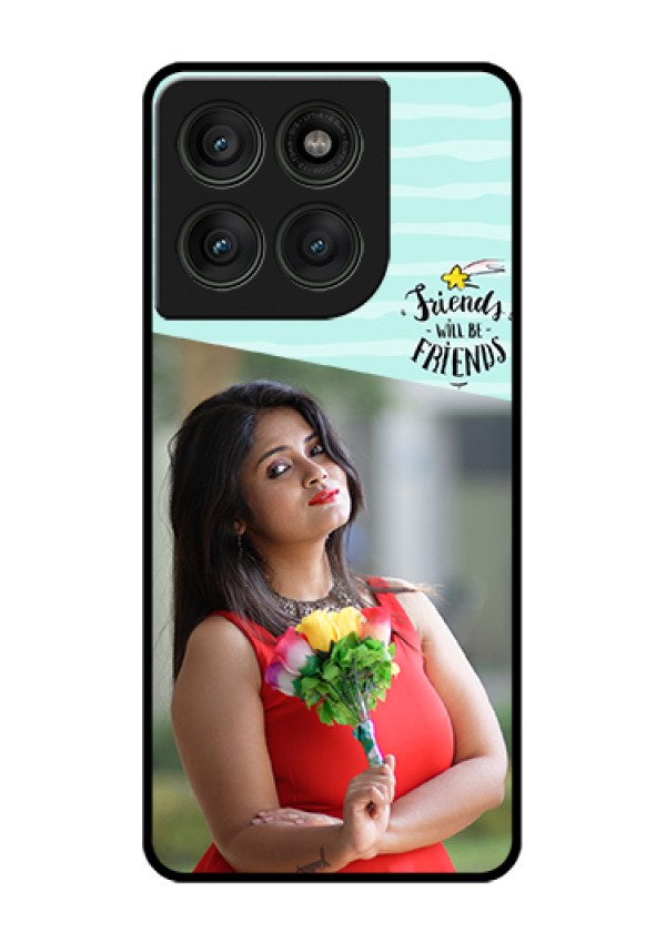 Motorola Edge 60 Pro 5G Custom Glass Phone Case - Friends Picture Icon Design