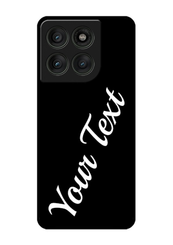 Motorola Edge 60 Pro 5G Custom Glass Phone Case - With Your Name Design