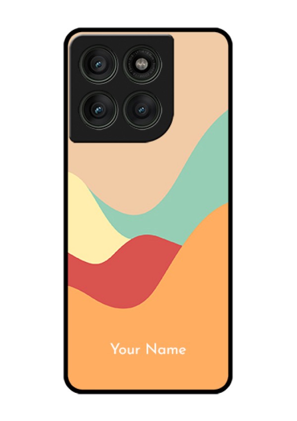 Motorola Edge 60 Pro 5G Custom Glass Phone Case - Ocean Waves Multi - Colour Design