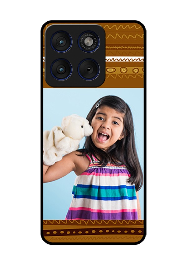 Motorola Edge 70 5G Custom Glass Phone Case - Friends Picture Upload Design