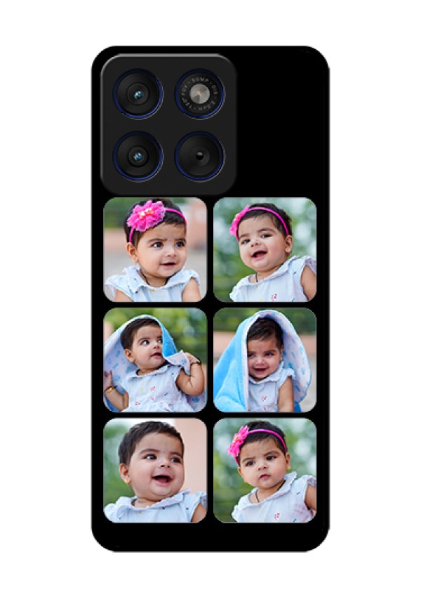 Motorola Edge 70 5G Custom Glass Phone Case - Multiple Pictures Design