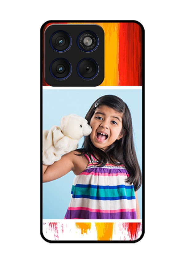 Motorola Edge 70 5G Custom Glass Phone Case - Multi Color Design