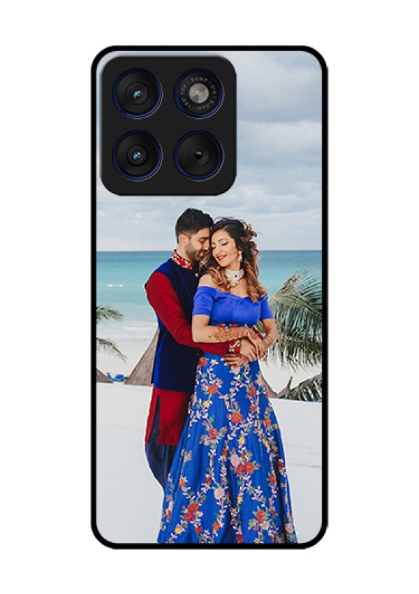 Motorola Edge 70 5G Custom Glass Phone Case - Upload Full Picture Design