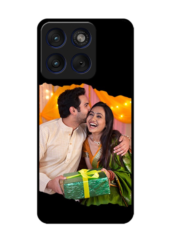 Motorola Edge 70 5G Custom Glass Phone Case - Tear - Off Design