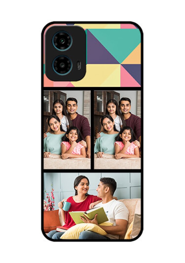 Motorola G34 5G Custom Glass Phone Case - Bulk Pic Upload Design