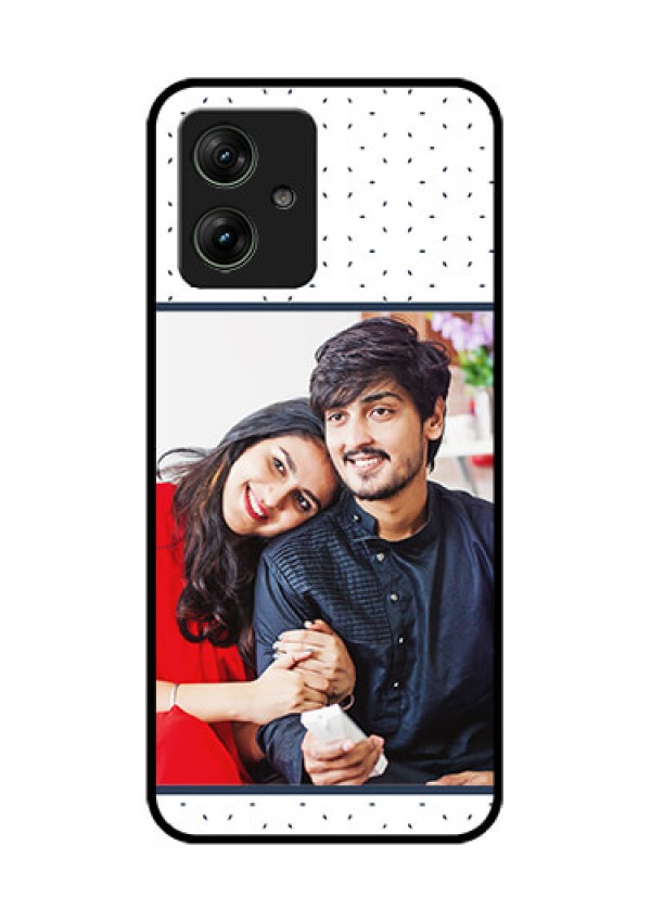 Motorola G54 5G Custom Glass Phone Case - Premium Dot Design