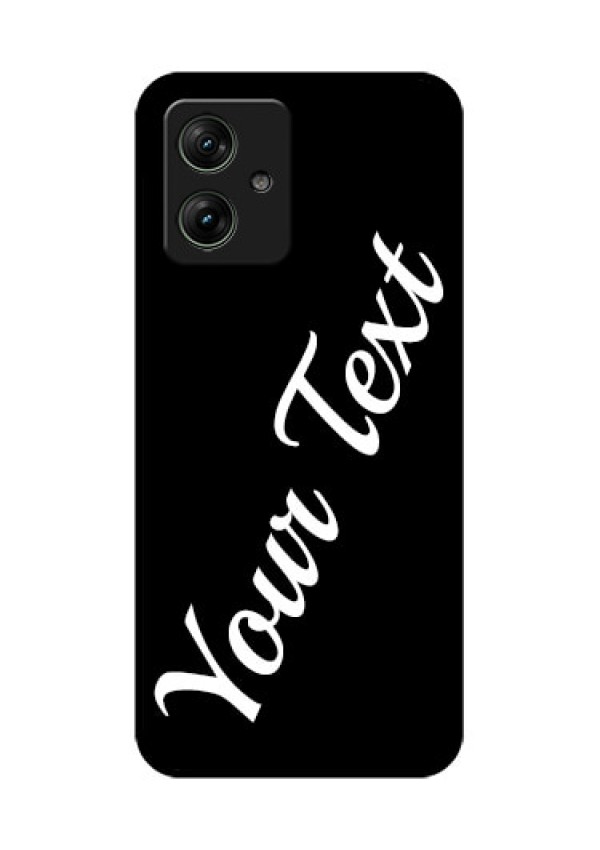 Motorola G54 5G Custom Glass Phone Case - With Your Name Design