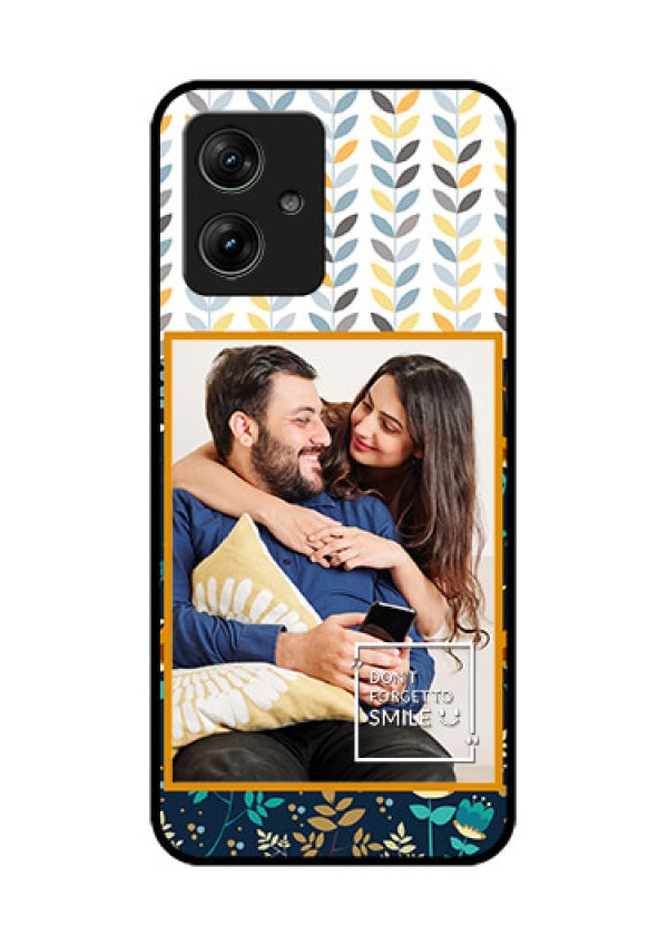Motorola G64 5G Custom Glass Phone Case - Pattern Design