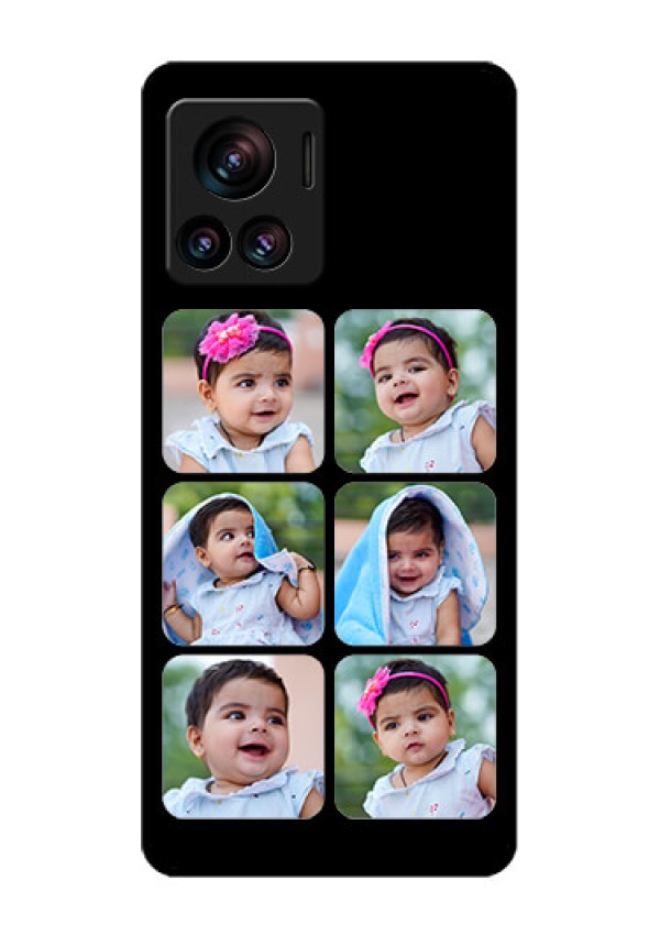 Motorola Moto Edge 30 Ultra Custom Glass Phone Case - Multiple Pictures Design
