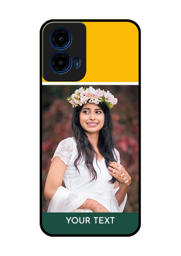 Moto G45 5G Custom Glass Phone Case - Love You Design