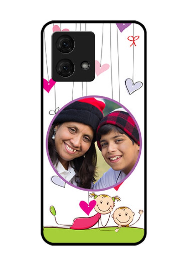 Motorola Moto G84 5G Custom Glass Phone Case - Cute Kids Phone Case Design