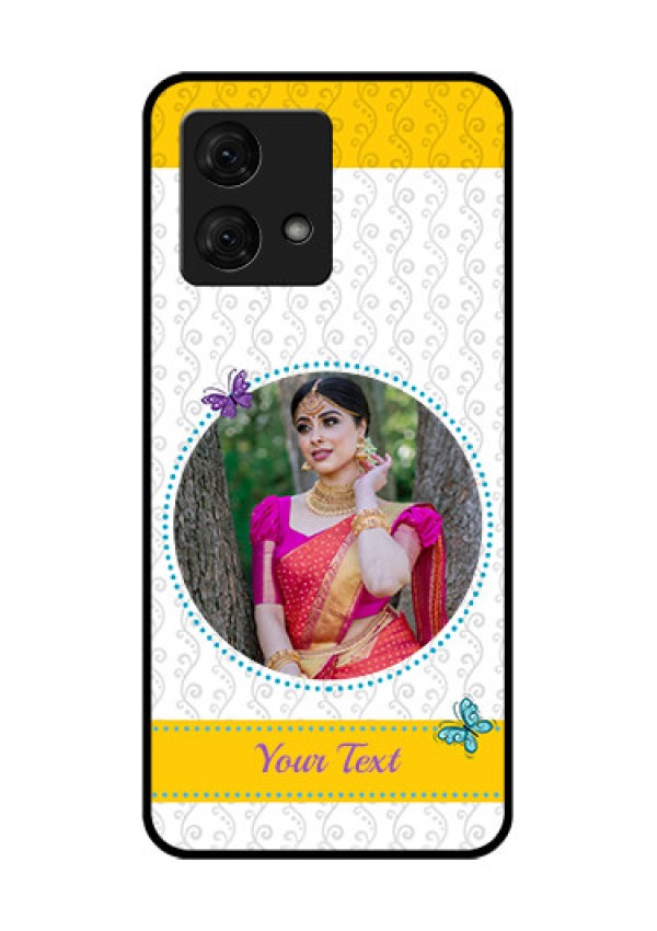 Motorola Moto G84 5G Custom Glass Phone Case - Girls Premium Case Design
