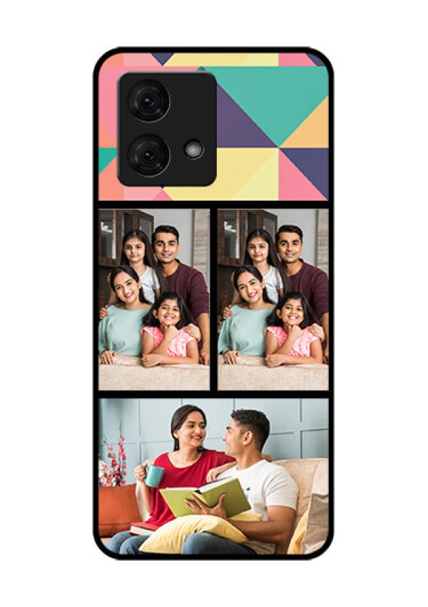 Motorola Moto G84 5G Custom Glass Phone Case - Bulk Pic Upload Design