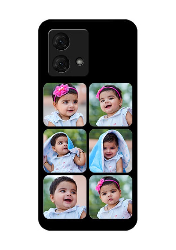 Motorola Moto G84 5G Custom Glass Phone Case - Multiple Pictures Design