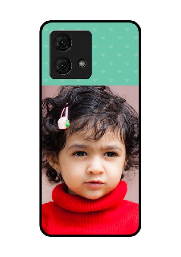 Motorola Moto G84 5G Custom Glass Phone Case - Lovers Picture Design
