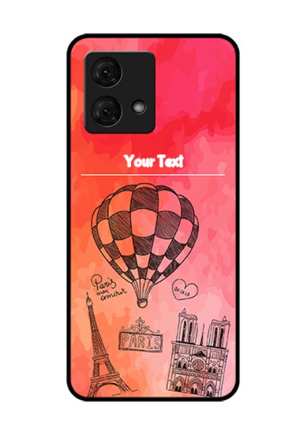 Motorola Moto G84 5G Custom Glass Phone Case - Paris Theme Design