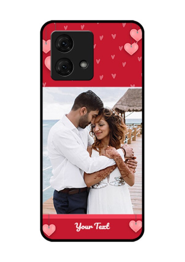 Motorola Moto G84 5G Custom Glass Phone Case - Valentines Day Design