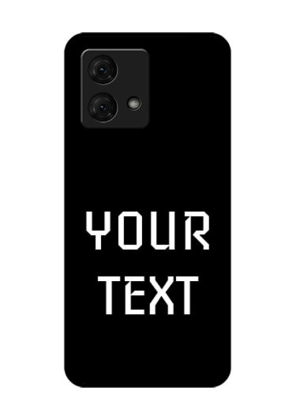 Motorola Moto G84 5G Custom Glass Phone Case - Your Name Design