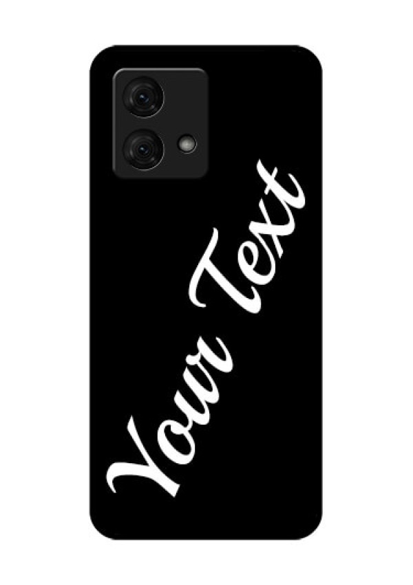 Motorola Moto G84 5G Custom Glass Phone Case - With Your Name Design