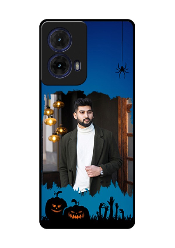 Moto G85 5G Custom Glass Phone Case - With Pro Halloween Design