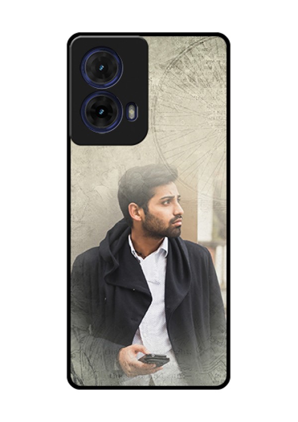 Moto G85 5G Custom Glass Phone Case - With Vintage Design