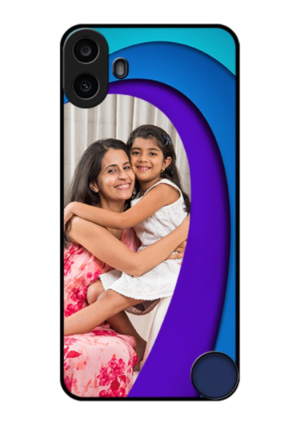 Nothing CMF Phone 1 Custom Glass Phone Case - Simple Pattern Design
