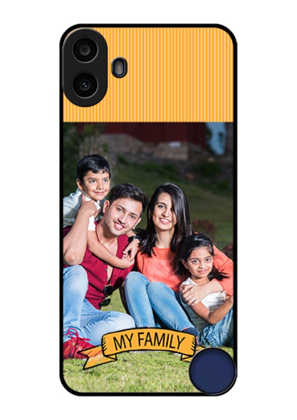 Nothing CMF Phone 1 Custom Glass Phone Case - My Family Design
