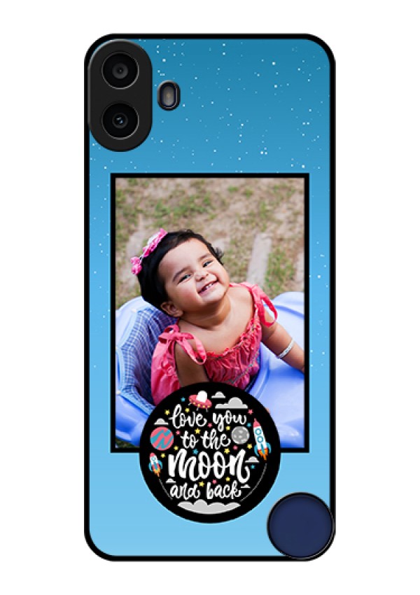 Nothing CMF Phone 1 Custom Glass Phone Case - Wave Pattern Colorful Design