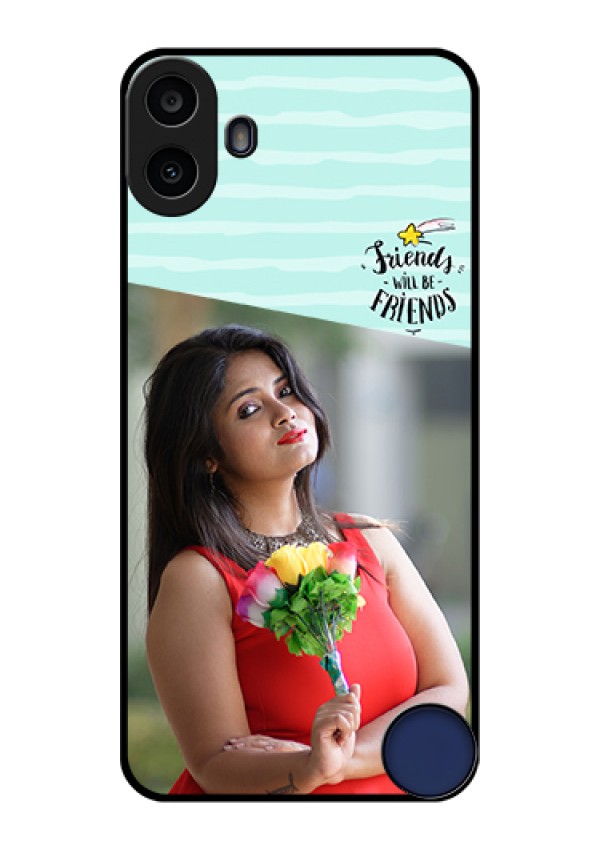 Nothing CMF Phone 1 Custom Glass Phone Case - Friends Picture Icon Design