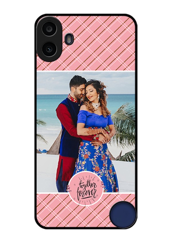 Nothing CMF Phone 1 Custom Glass Phone Case - Together Forever Design