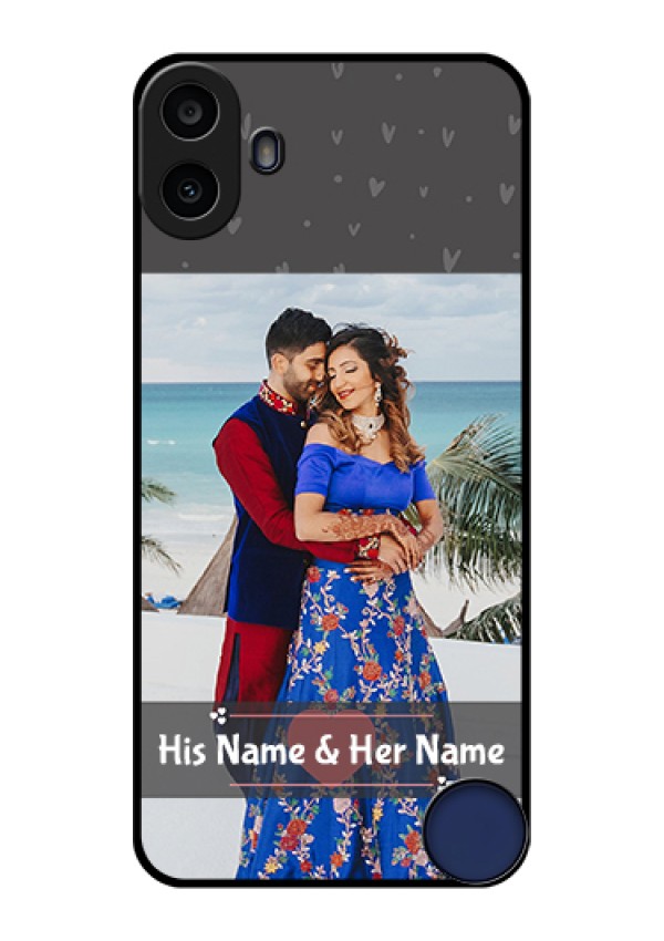 Nothing CMF Phone 1 Custom Glass Phone Case - Buy Love Design With Photo Online