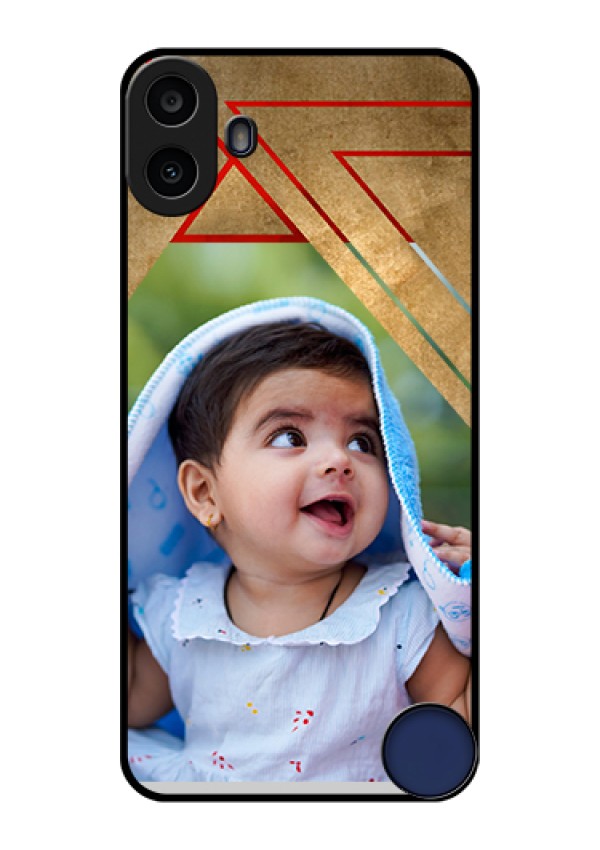Nothing CMF Phone 1 Custom Glass Phone Case - Gradient Abstract Texture Design