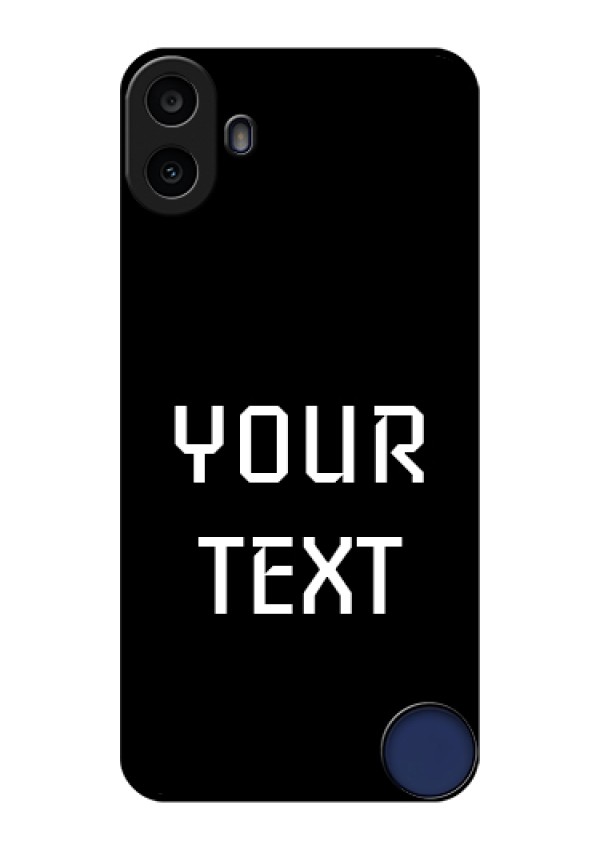 Nothing CMF Phone 1 Custom Glass Phone Case - Your Name Design