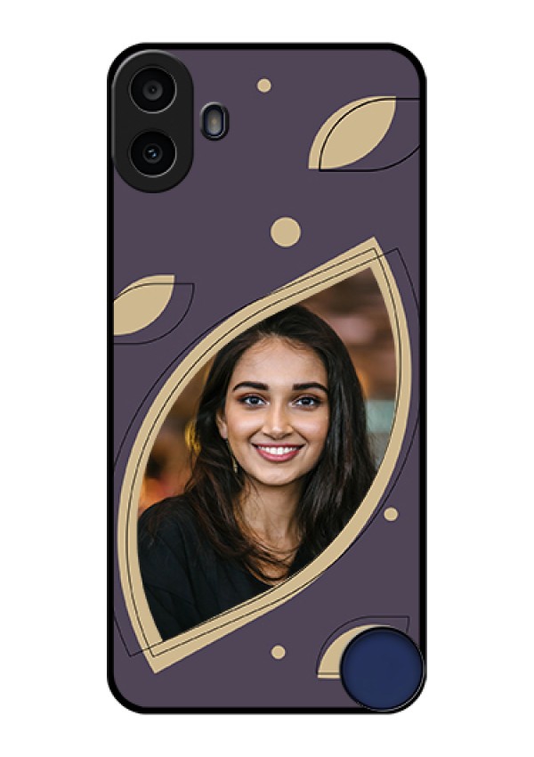 Nothing CMF Phone 1 Custom Glass Phone Case - Falling Leaf Design