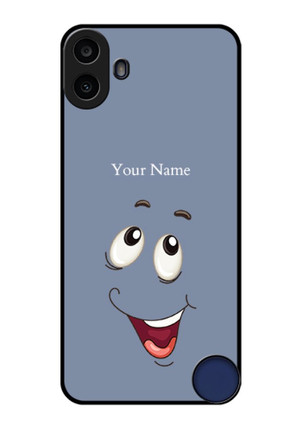 Nothing CMF Phone 1 Custom Glass Phone Case - Laughing Cartoon Face Design
