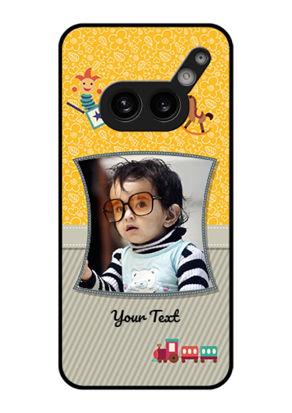Nothing Phone 2A 5G Custom Glass Phone Case - Baby Picture Upload Design