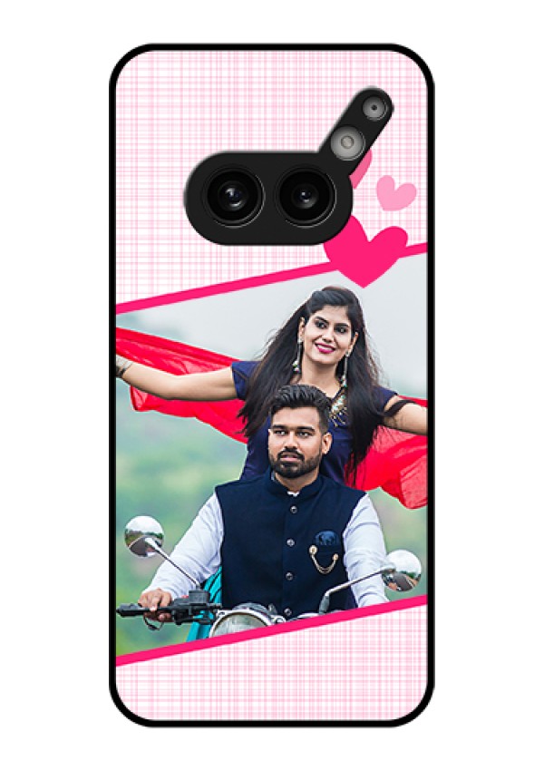 Nothing Phone 2A 5G Custom Glass Phone Case - Love Shape Heart Design