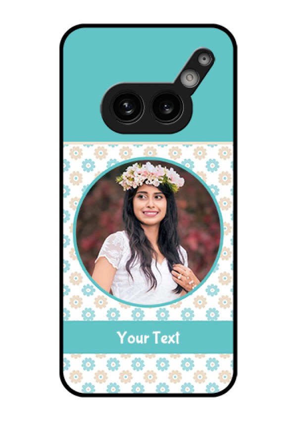 Nothing Phone 2A 5G Custom Glass Phone Case - Beautiful Flowers Design