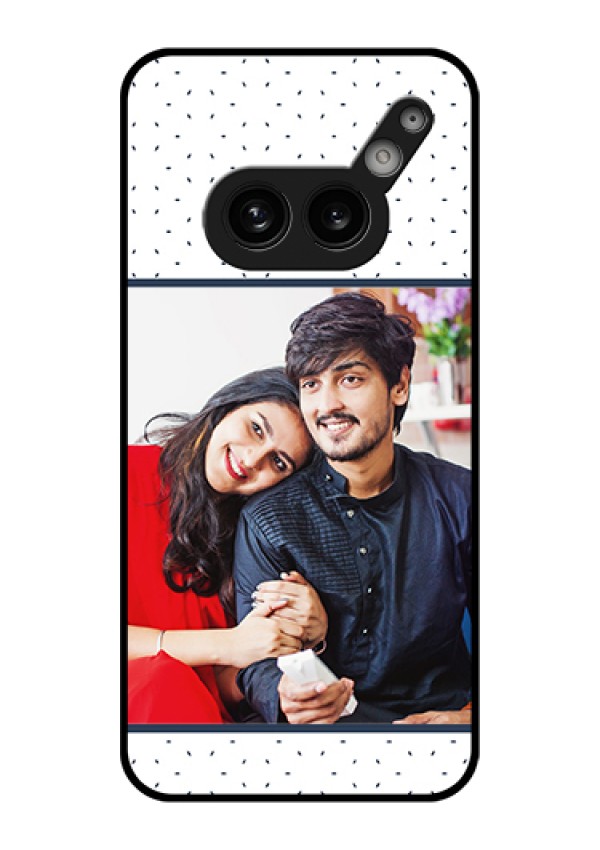 Nothing Phone 2A 5G Custom Glass Phone Case - Premium Dot Design
